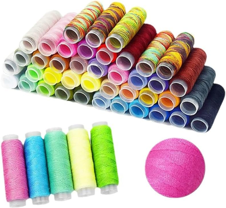 FNV Sewing kit, 229 pcs Sewing Accessories, Friendly for Beginner and Professional for Worker, Suitable for Travel, Home, School and DIY Gift, Needles, Scissors, 41XL Thread Spools - Image 5